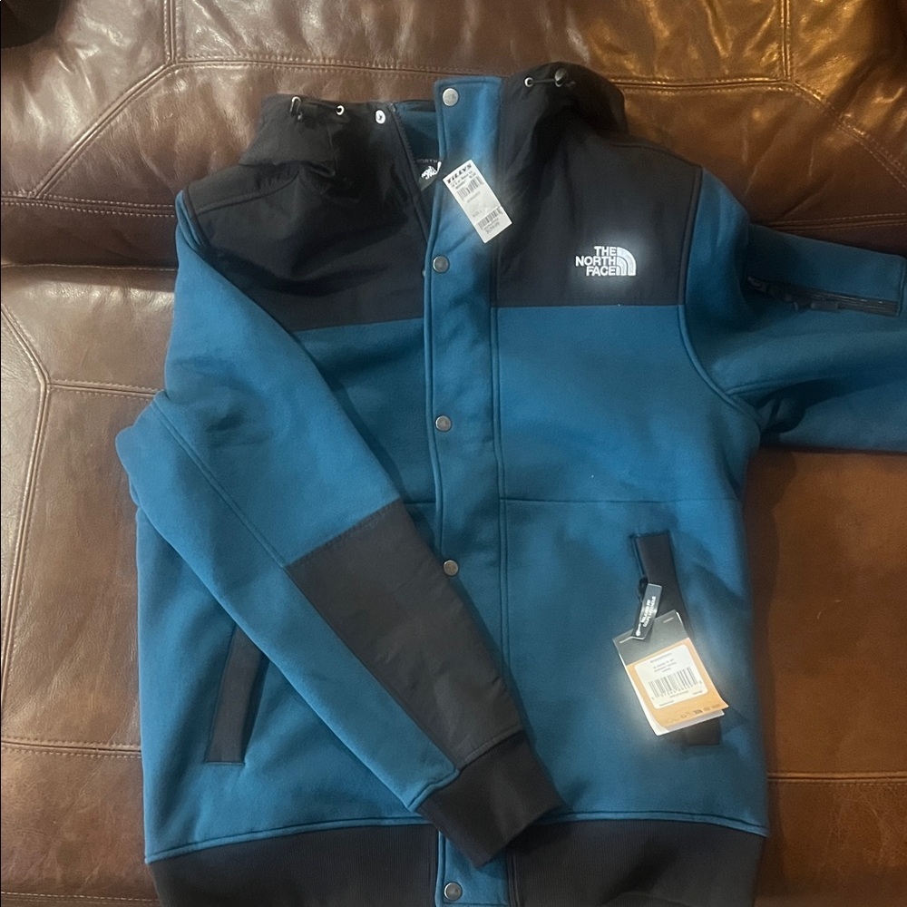 The North Face Men's Performance Jacket in Blue and Black
